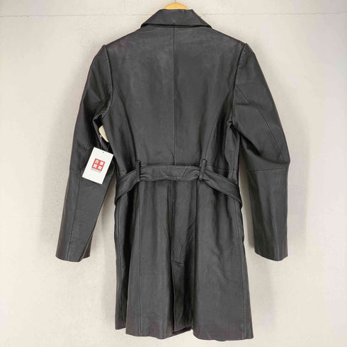 オットー otto collection pig leather レザーロングコート レディース JPN:M