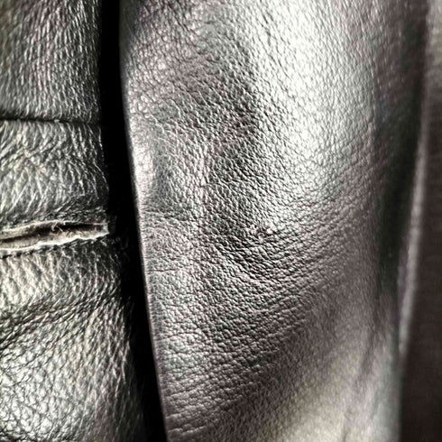 オットー otto collection pig leather レザーロングコート レディース JPN:M