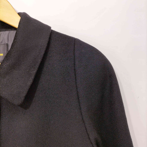 ウールカシミア ステンカラーコート レディース import:L