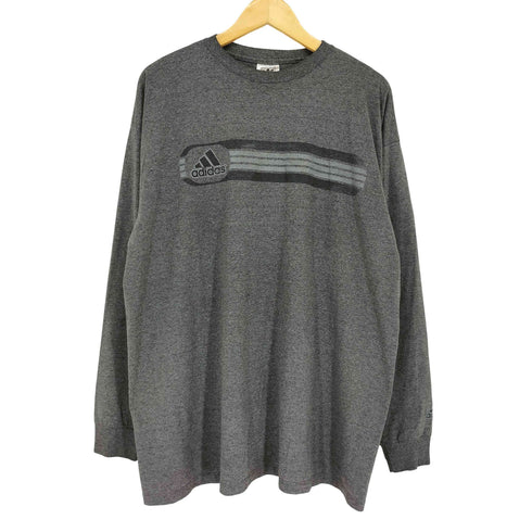 アディダスオリジナルス adidas Originals 90-00s USA製 パフォーマンスロゴプリント ロングスリーブ Tシャツ メンズ