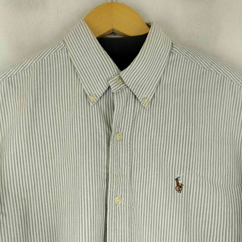 ラルフローレン RALPH LAUREN スモールポニー刺繍 BD S/S ボーダーシャツ メンズ import:M
