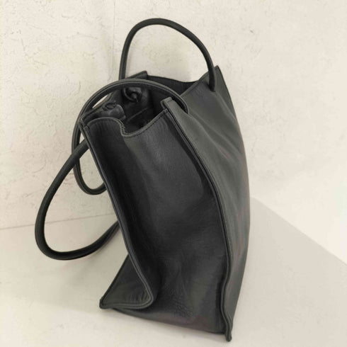 マーガレットハウエル MARGARET HOWELL Cow Leather ミニトートバッグ メンズ