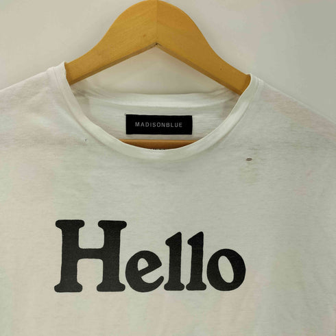 マディソンブルー MADISONBLUE HELLO CREW NECK TEE MNS クルーネック Tシャツ メンズ 03