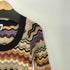 ミッソーニ MISSONI マルチカラー S/S ニットワンピース レディース JPN:42