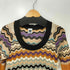 ミッソーニ MISSONI マルチカラー S/S ニットワンピース レディース JPN:42