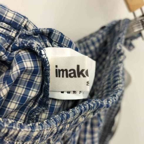 imakokoni イマココニ オリジナルチェック デザインカラー スカート レディース