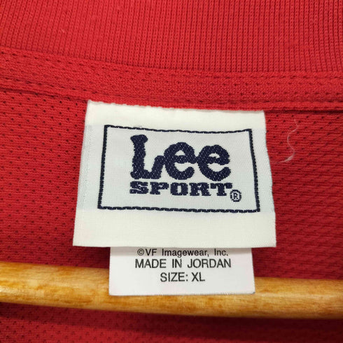 リー Lee 90-00s SPORT ラグラン メッシュ ベースボール 半袖Tシャツ メンズ XL