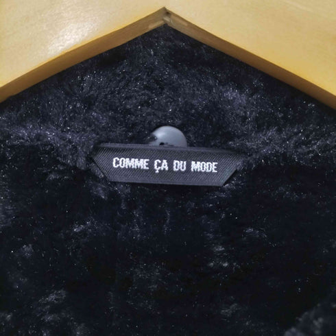 コムサデモード COMME CA DU MODE フェイクムートン ジャケット レディース