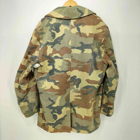 カーニーハウス KEARNEY HOUSE コットンナイロン 迷彩ピーコート メンズ import:L