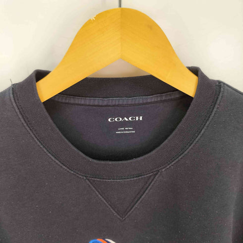 コーチ COACH Horse And Carriage Sweatshirt ホースアンドキャリッジ クルーネック スウェット メンズ import:L