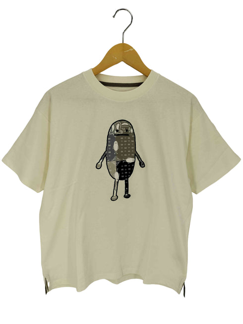 グラニフ graniph ペイズリービューティフルシャドー|アップリケTシャツ メンズ SS