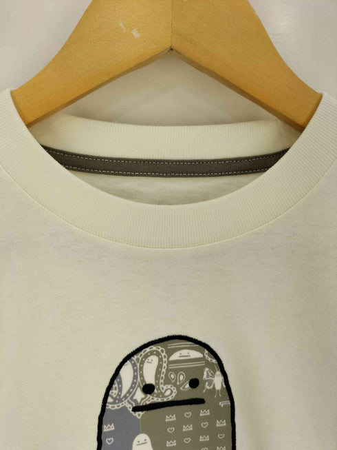 グラニフ graniph ペイズリービューティフルシャドー|アップリケTシャツ メンズ SS