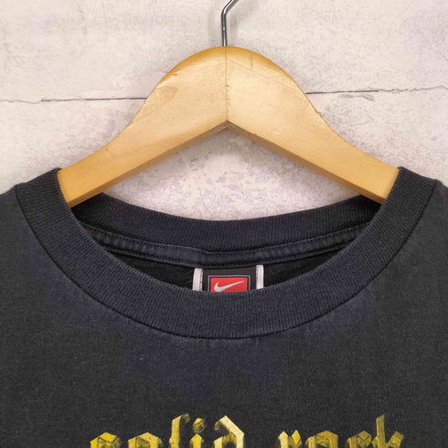 ナイキ NIKE 90-00s フロントプリントバスケットボールプリント 半袖Tシャツ メンズ L