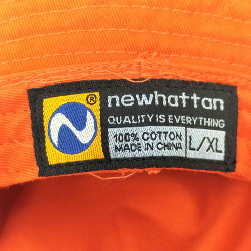 ニューハッタン NEWHATTAN WAX YIN-YANG BUCKET HAT メンズ L/XL