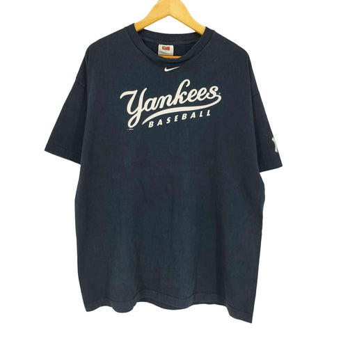 ナイキ NIKE 90-00s ベースボールチームプリント 半袖Tシャツ メンズ XL