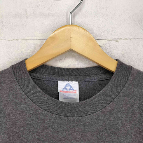 アルスタイルアパレルアクティブウェアー ALSTYLE APPAREL & ACTIVEWEAR USA製 フロントプリントバンド半袖Tシャツ メンズ L