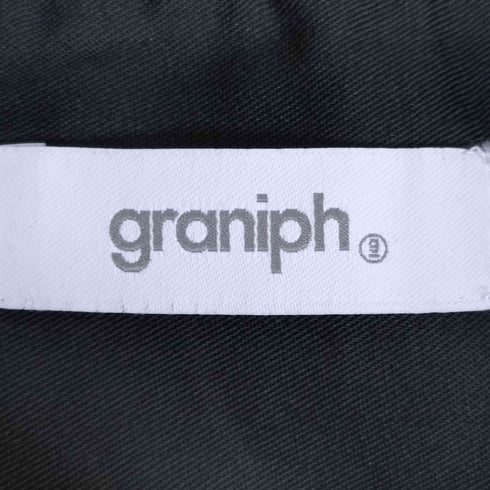 グラニフ graniph マジックペイントビューティフルシャドー|ルーズフィット半袖シャツ メンズ JPN:L
