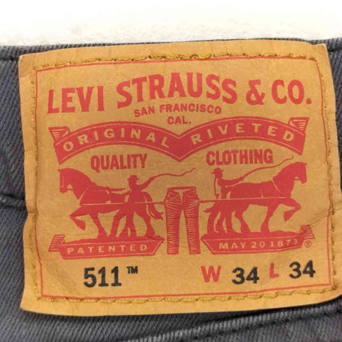 リーバイス Levis 511 スリムフィット デニムパンツ メンズ W34 L34