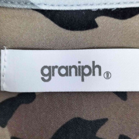 グラニフ graniph ビューティフルシャドー|ルーズフィット半袖シャツ メンズ SS