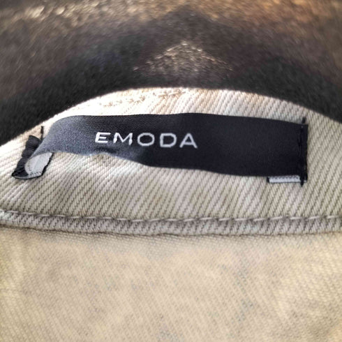 エモダ EMODA オーバーショートシャツジャケット レディース FREE