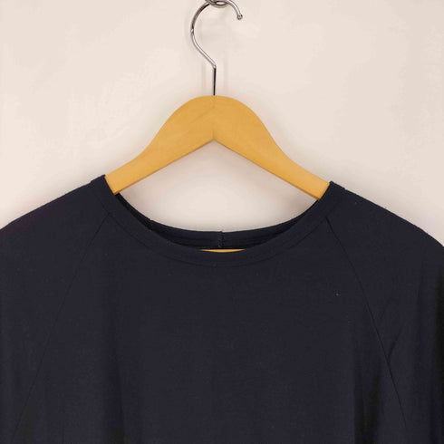 フランシュリッペ franche lippee リボン柄 S/S ギャザー クルーネック Tシャツ レディース