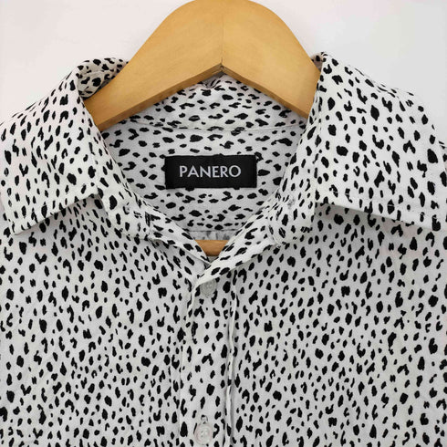 PANERO Leopard Viscose shirt レオパードシャツ メンズ