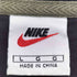 ナイキ NIKE 90s 銀タグ スウッシュ センターロゴ刺繍 裏起毛 クルーネックスウェット メンズ import:L