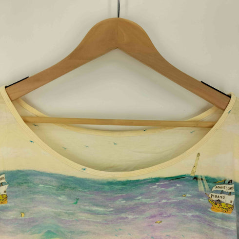 フランシュリッペ franche lippee 総柄 クルーネック S/S クルーネック Tシャツ レディース JPN:M
