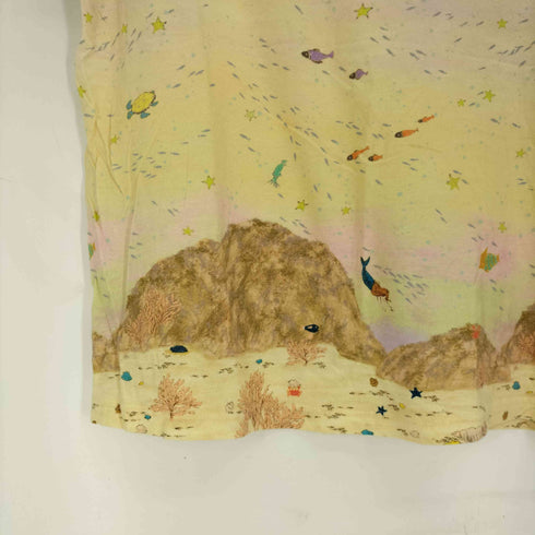 フランシュリッペ franche lippee 総柄 クルーネック S/S クルーネック Tシャツ レディース JPN:M