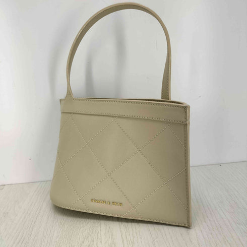 チャールズアンドキース CHARLES&KEITH メタリックアクセント キルトバッグ レディース S