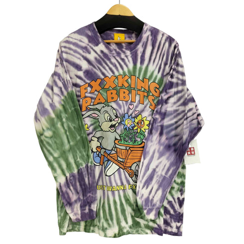 エフアールツー FR2 Sex in the Garden Tie Dye L/Tee タイダイ柄 フロントプリント L/S Tシャツ メンズ JPN:L