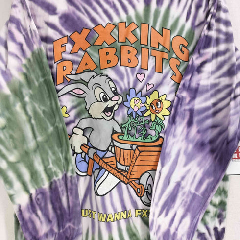 エフアールツー FR2 Sex in the Garden Tie Dye L/Tee タイダイ柄 フロントプリント L/S Tシャツ メンズ JPN:L