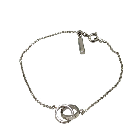 olivia burton ダブル リング シルバー ブレスレット レディース