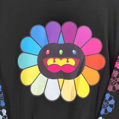 Kaikai Kiki もののけフラワーデザイン プリント L/S Tシャツデザイン プリント L/S Tシャツ メンズ JPN:L