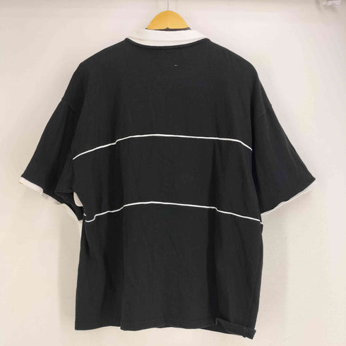エフアールツー FR2 JUST CHILLING刺繍ロゴ S/S ラガーポロシャツ メンズ JPN:L