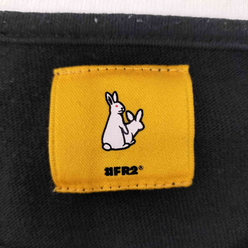 エフアールツー FR2 JUST CHILLING刺繍ロゴ S/S ラガーポロシャツ メンズ JPN:L