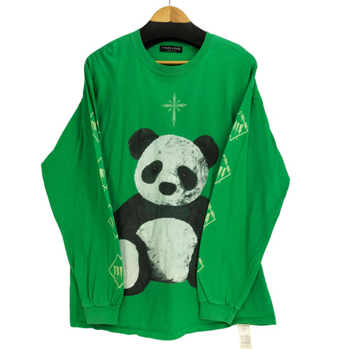 トラヴァストウキョウ TRAVAS TOKYO パンダプリント L/S Tシャツ メンズ FREE