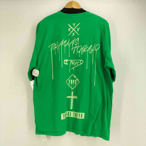 トラヴァストウキョウ TRAVAS TOKYO パンダプリント L/S Tシャツ メンズ FREE