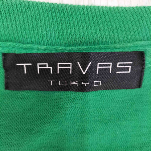 トラヴァストウキョウ TRAVAS TOKYO パンダプリント L/S Tシャツ メンズ FREE