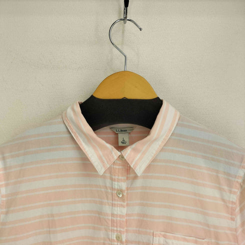 エルエルビーン L.L.Bean ハーフボタンシャツブラウス レディース JPN:L