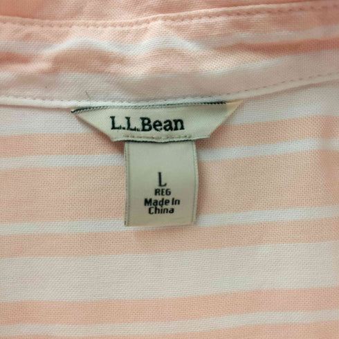 エルエルビーン L.L.Bean ハーフボタンシャツブラウス レディース JPN:L
