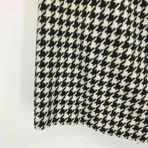 バーバリーロンドン BURBERRY LONDON ウールナイロン 千鳥格子 タイトスカート レディース 44