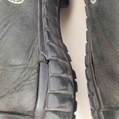 エムエムシックスメゾンマルジェラ MM6 Maison Margiela コントラストステッチアンクルブーツ レディース 37