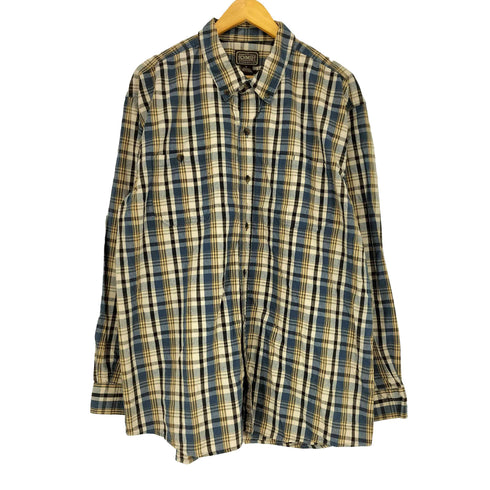 SCHMIDT チェック柄ボタンシャツ メンズ JPN:XL