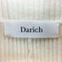 ダーリッチ Darich バイカラーリボンデザインニットミニワンピース レディース FREE