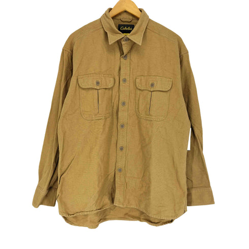 カベラス Cabelas シャモアクロスシャツ メンズ import:L