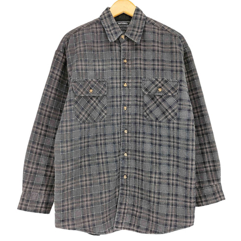 NATIONAL SPORTSMAN 裏地キルティングネルシャツ outdoor メンズ JPN:XL