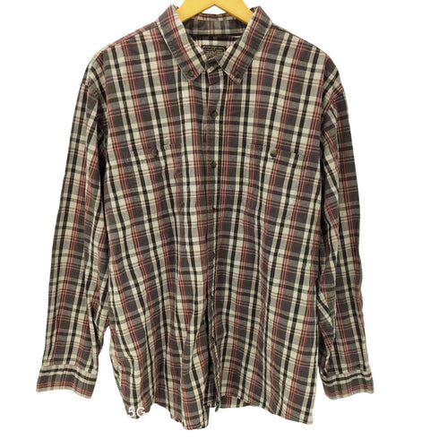 SCHMIDT チェック柄ボタンダウンシャツ メンズ import:XL