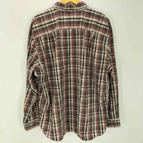 SCHMIDT チェック柄ボタンダウンシャツ メンズ import:XL