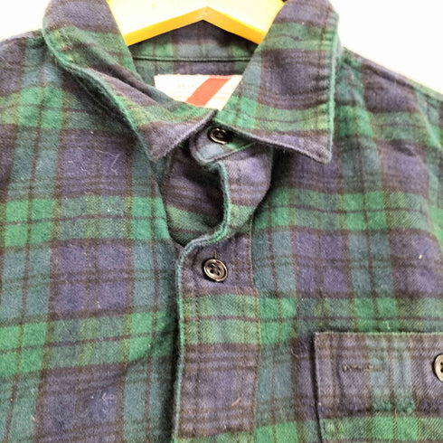 BEST MADE CO. ブラックウォッチコットンウールシャツ メンズ JPN:L